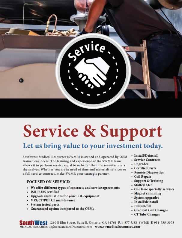 GE MRI service and support